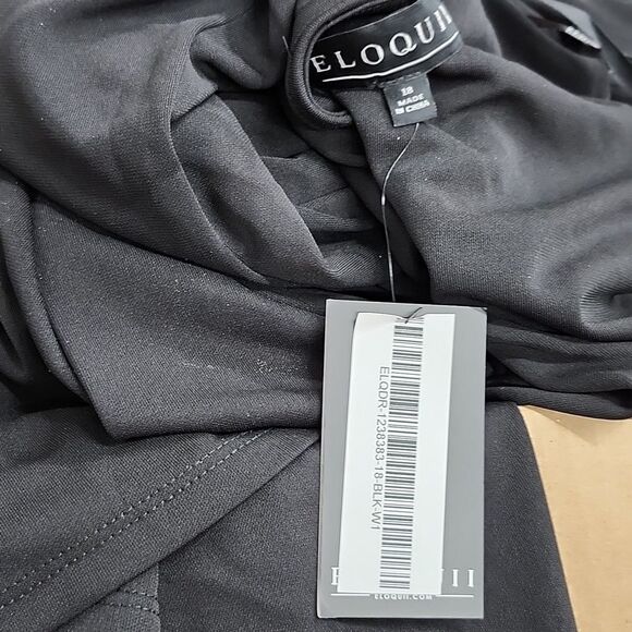 Eloquii Pintuck Waist Midi Dress - Picture 4 of 4